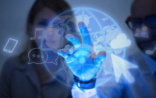 Business people using internet Business people using internet